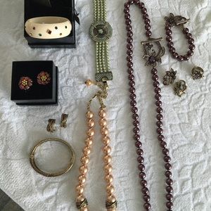 Large Lot of Heidi Daus Jewellery